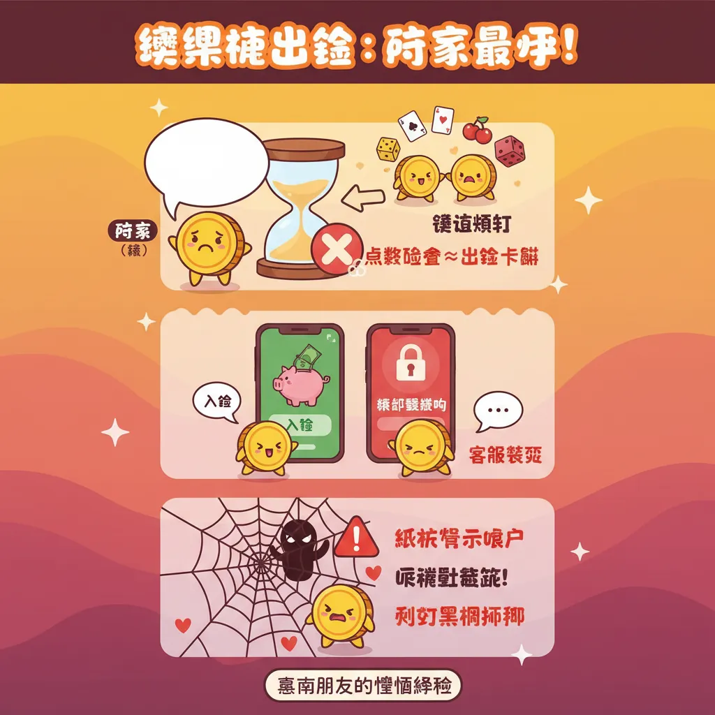 娛樂城出金卡關？避開黑網警示帳戶的關鍵分析