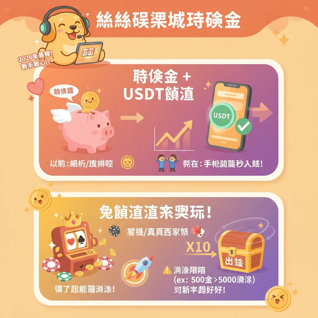 線上娛樂城體驗金搭配USDT儲值，新手玩家輕鬆上手