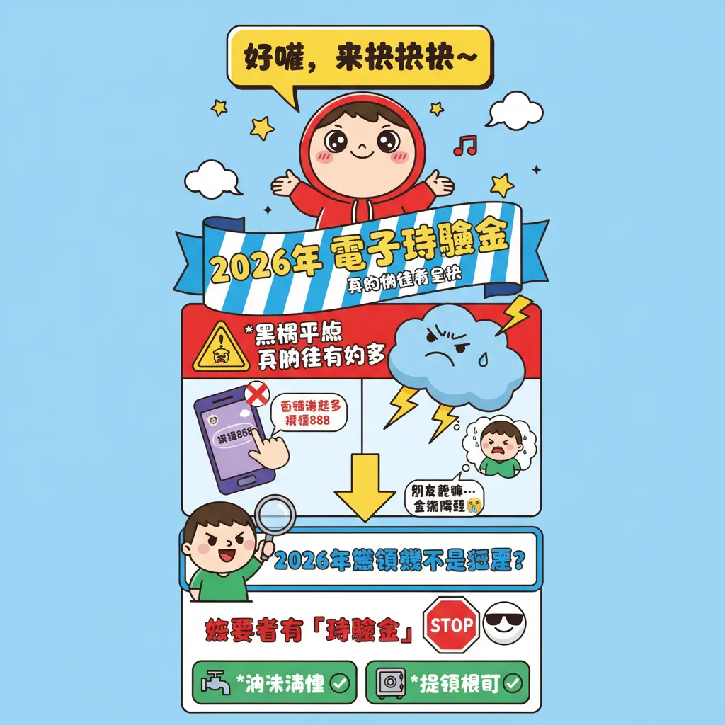 2026年電子體驗金怎麼領？避開黑網平臺選擇攻略