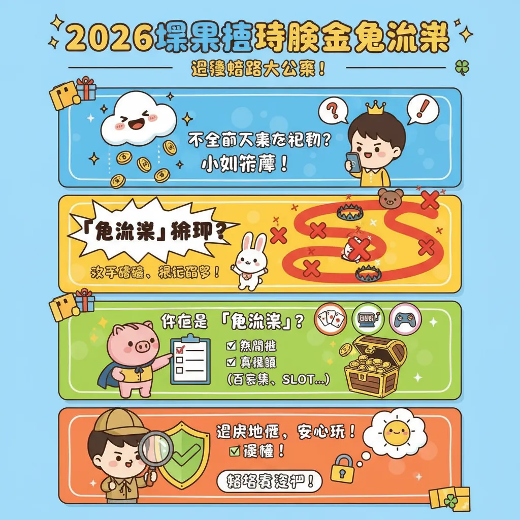 2026最新娛樂城體驗金免流水攻略，避開詐騙陷阱輕鬆提領