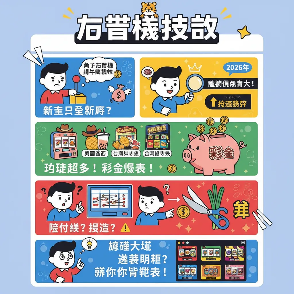 老虎機技巧大公開：新手玩家必學的角子機玩法