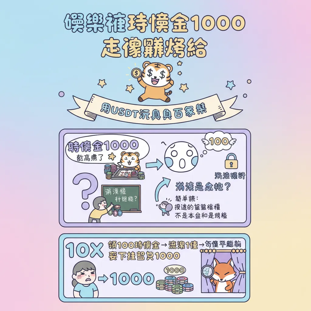 用USDT玩真人百家樂，娛樂城體驗金1000這樣賺獎金