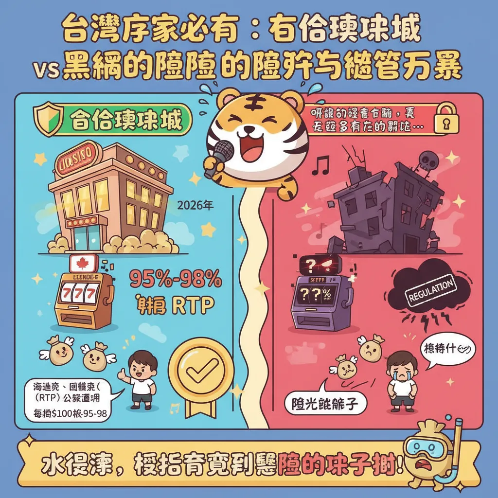 臺灣玩家必看：合法娛樂城 vs 黑網的賠率與監管差異