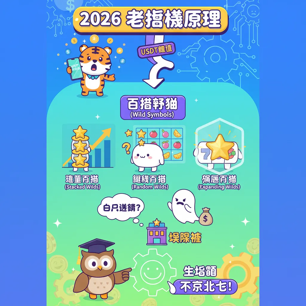 用USDT儲值玩拉霸：搞懂百搭符號和彩金機制才公平