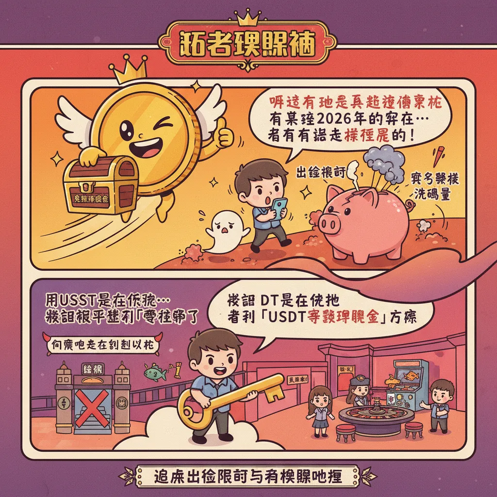 用USDT拿免費體驗金，避開出金限制與實名審核地雷