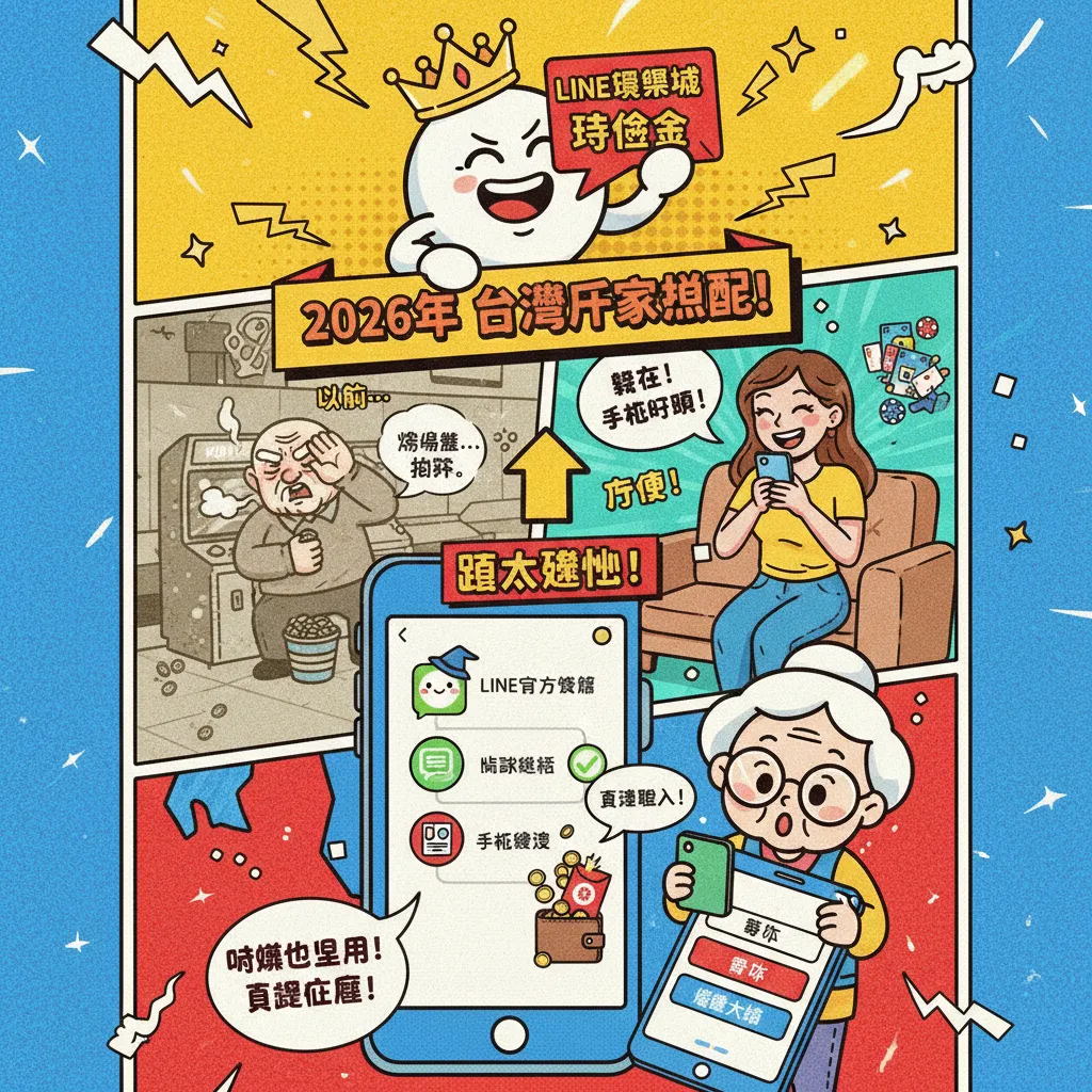 街機到百家樂：line娛樂城體驗金紅包，透明介面輕鬆下載遊玩