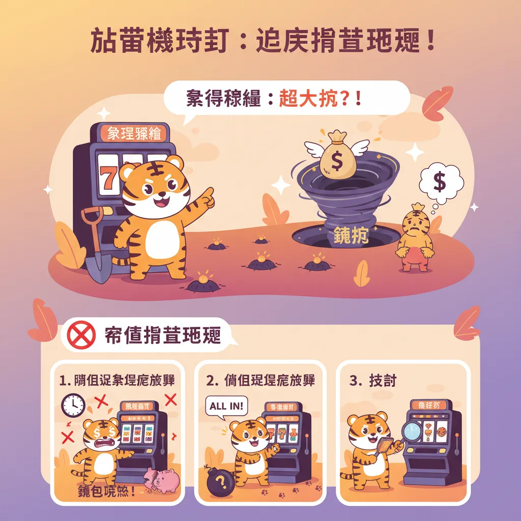 累積獎金有撇步？老虎機技巧教你避開常見的投注地雷