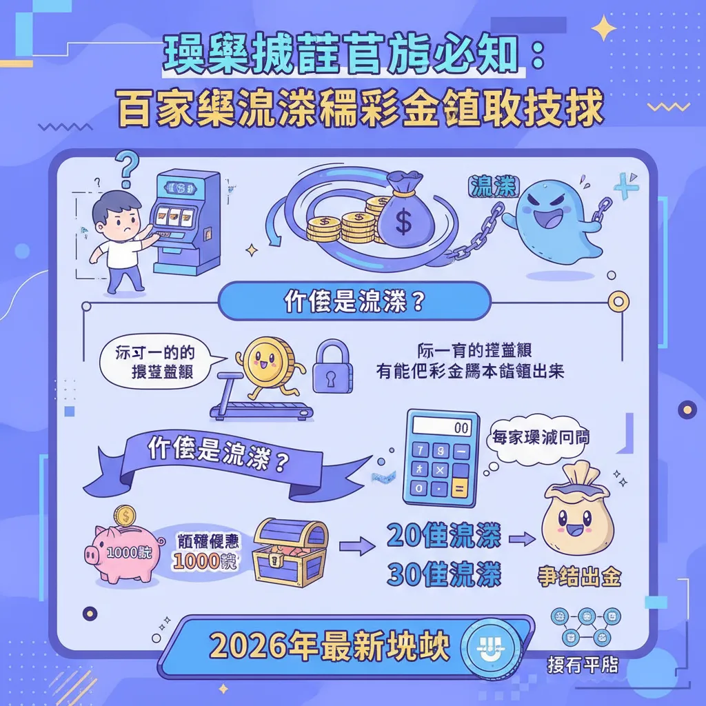 娛樂城註冊後必知：百家樂流水跟彩金領取技巧